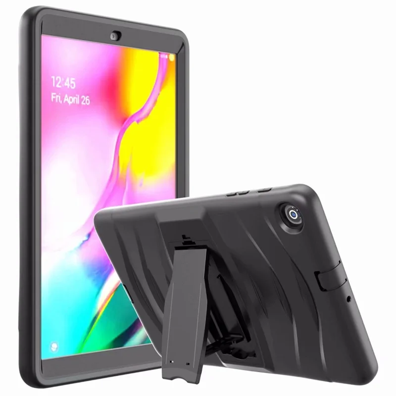 Чехол для Samsung Galaxy tab A 10,1 SM-T510 T515 чехол tab a 10," Детский безопасный резиновый силиконовый ударопрочный стойка для брони