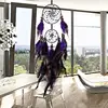 Purple Feather Dream Catchers Feathers Wall Hanging Nordic Room Car Home Decor hunter substance dreamcatcher Ornament Hot sale ► Photo 1/6