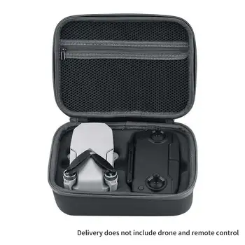 

Double Zippers Mesh Grey Organizer Outdoor Travel Carrying Case Remote Control Storage Bag Drone Accessories For DJI Mavic Mini