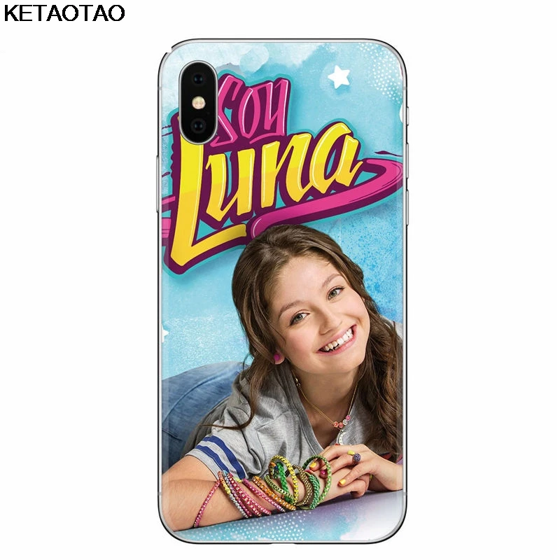 KETAOTAO Soy Luna чехол для телефона s для iPhone 4S SE 5C 5S 6S 7 8 Plus X XS XR 11 Pro Чехол кристально чистый мягкий TPU чехол s - Цвет: Прозрачный
