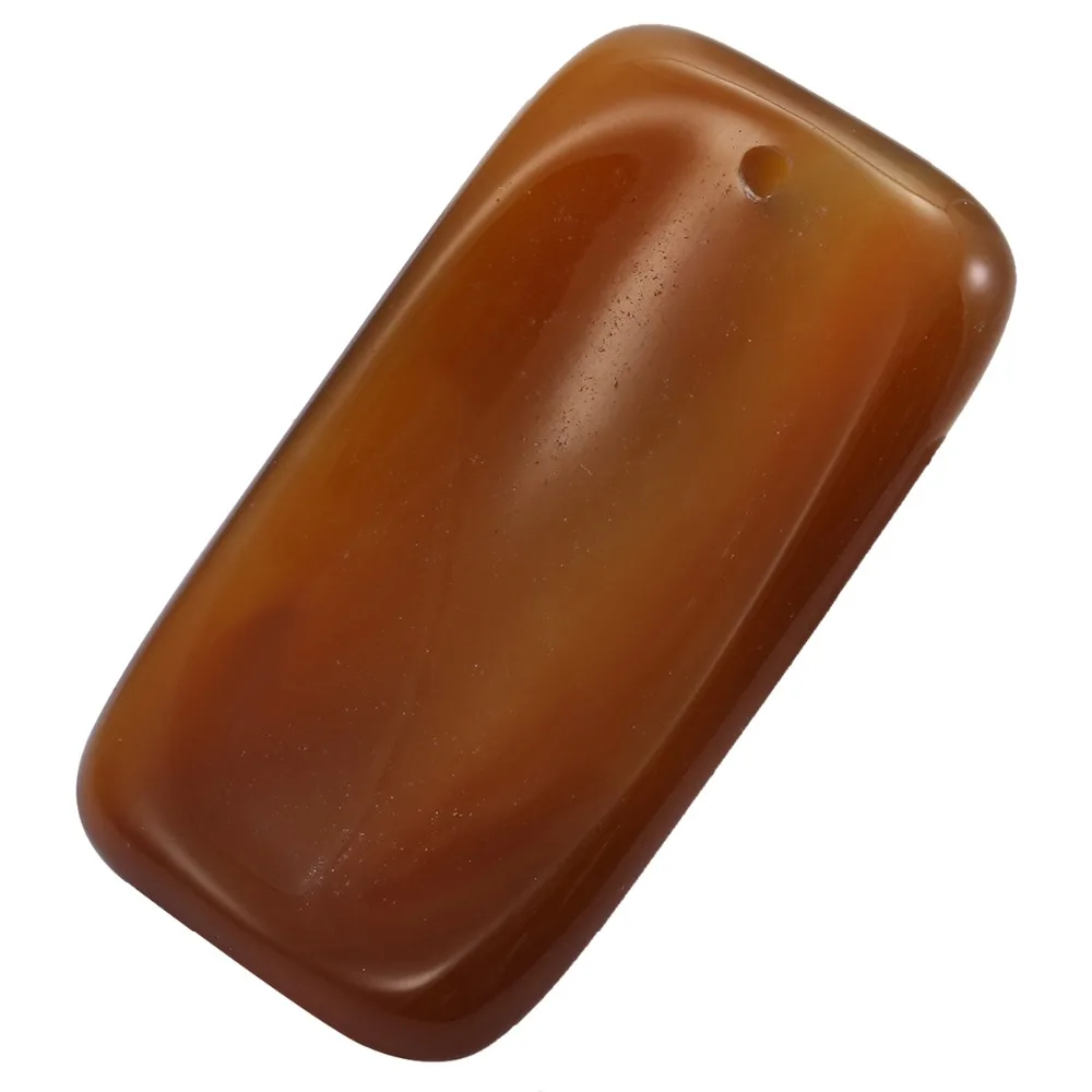 SUNYIK 1Lot (5pcs) Rectangle Onyx Thumb Stone Worry Top Drilled Palm Pendant Healing Chakra Reiki | Украшения и аксессуары