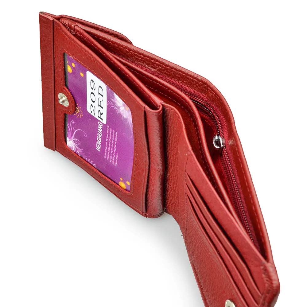 HH Mini Женский кошелек из натуральной кожи маленькие Роскошные женские кошельки