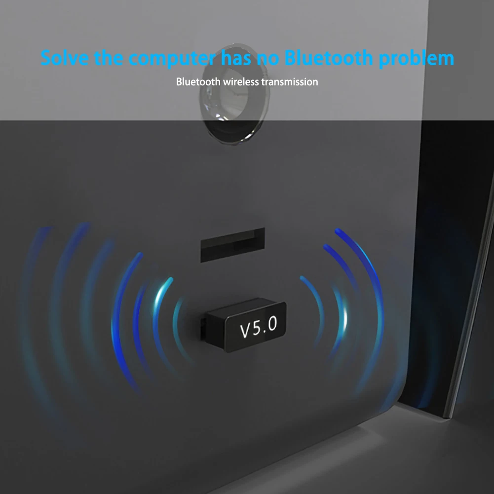 Bluetooth адаптер аудио USB приемник передатчик ТВ настольный компьютер Бесплатный привод 5,0 Bluetooth беспроводной адаптер Аксессуары