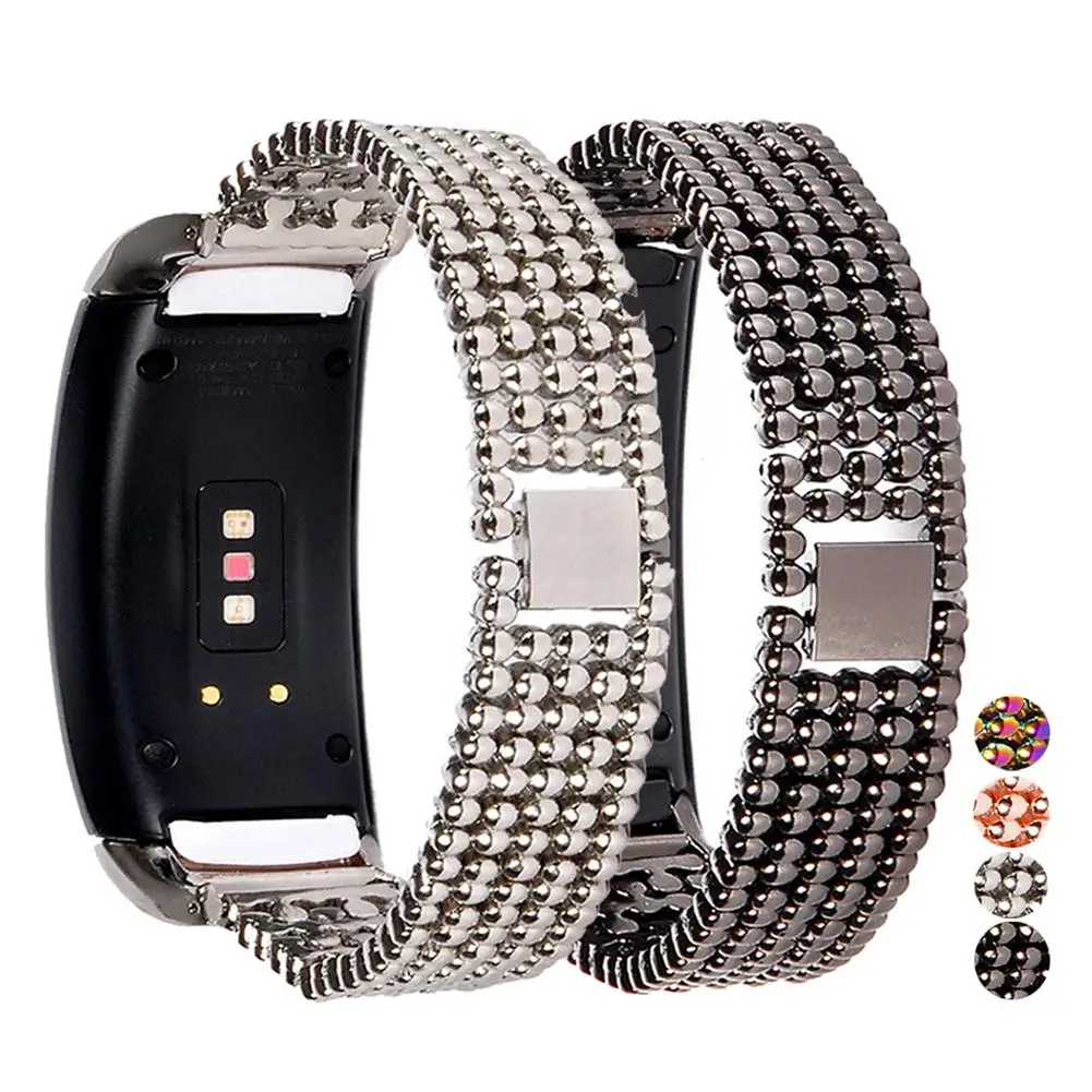 

Stylish Stainless Steel Bracelet Watchband Wrist Strap for Samsung Gear Fit2 Pro