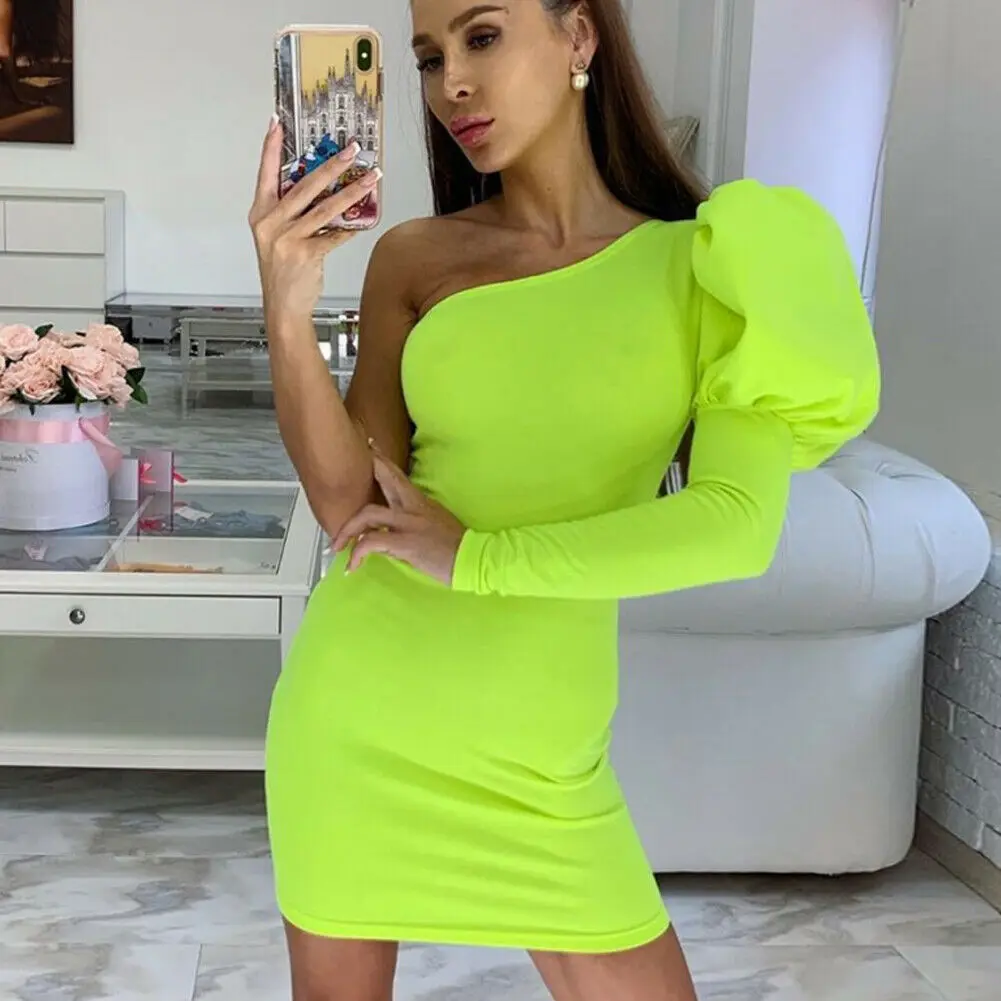 Однотонные вечерние платья с косым воротником новинка 2019 женское Цветочное