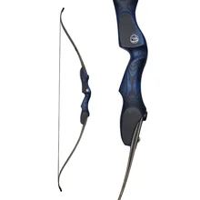 

1pc ILF 60" Archery Recurve Bow 30-60lbs American Hunting Bow 15inch Riser Technology Wood Handle For Arrows Shooting