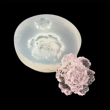 

5Pcs Mini Flower Resin Silicone Molds Jewelry Making Tools Casting Molds for DIY