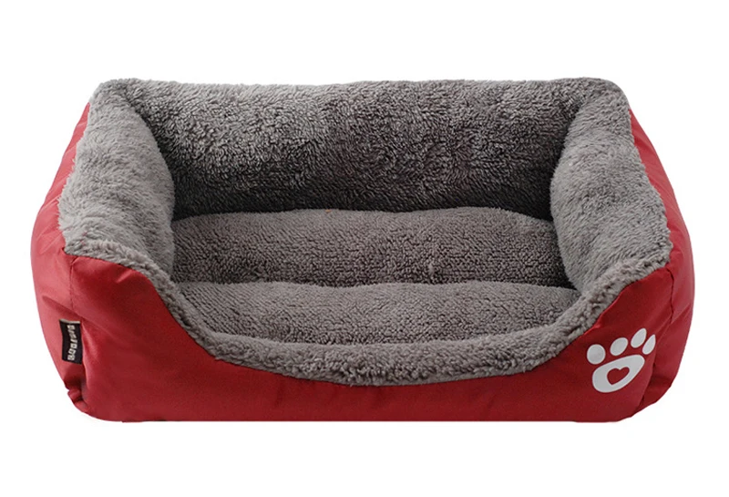 Супер мягкая кровать для собаки моющаяся длинная плюшевая собачья Конура глубокий сон собачий дом Бархатные коврики диван для собаки чихуахуа собачья корзина кровать для питомца