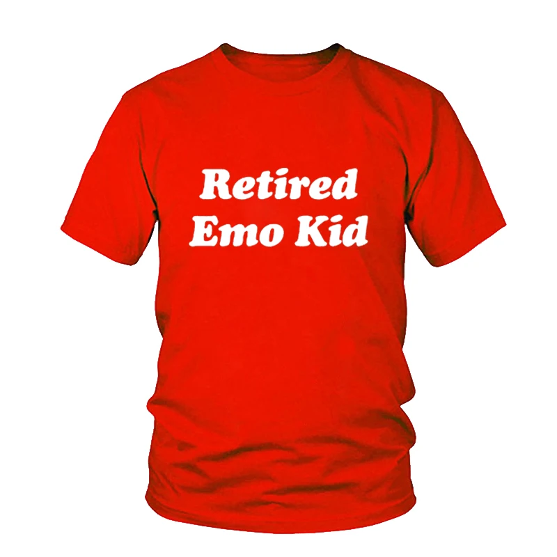 Tees Female Tshirt Retired Emo Kid Ladies T Shirt Women Summer Style Tops Female Tumblr Graphic T Shirts Aliexpress