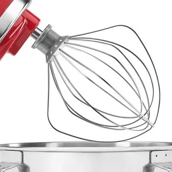 

1Pcs KN256WW 6-Wire Whip Attachment Egg Heavy Cream Beater Cakes Mayonnaise Whisk For KitchenAid 6 Quart Bowl-Lift Stand Mixer