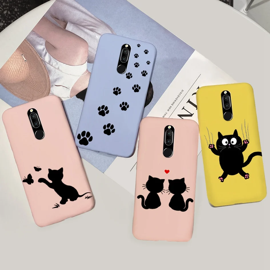 Candy Colorful Matte Soft Silicone Phone Case Cover