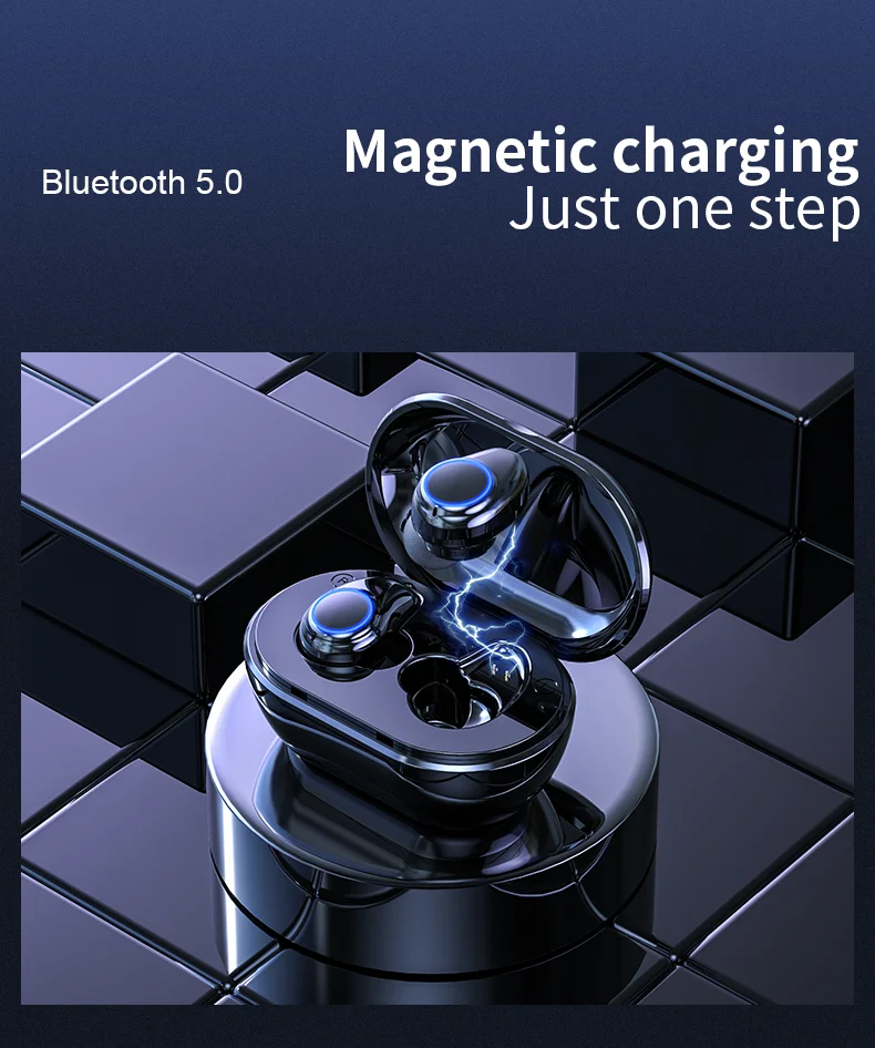 A1 tws беспроводные Bluetooth наушники-вкладыши гарнитура 8D объемный стерео сабвуфер Bluetooth 5,0 Earbudsfor Android Iphone