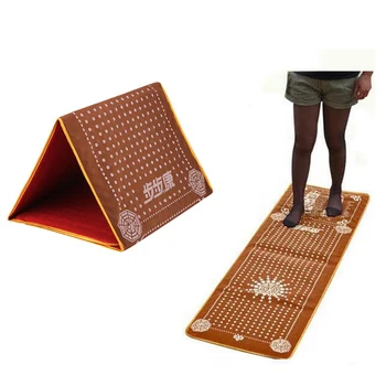 

Foot Acupoint Massage Mat Promote Blood Circulation Imitating Pebble Stone Foot Massage Blanket Pad Fitness Health Care Tool
