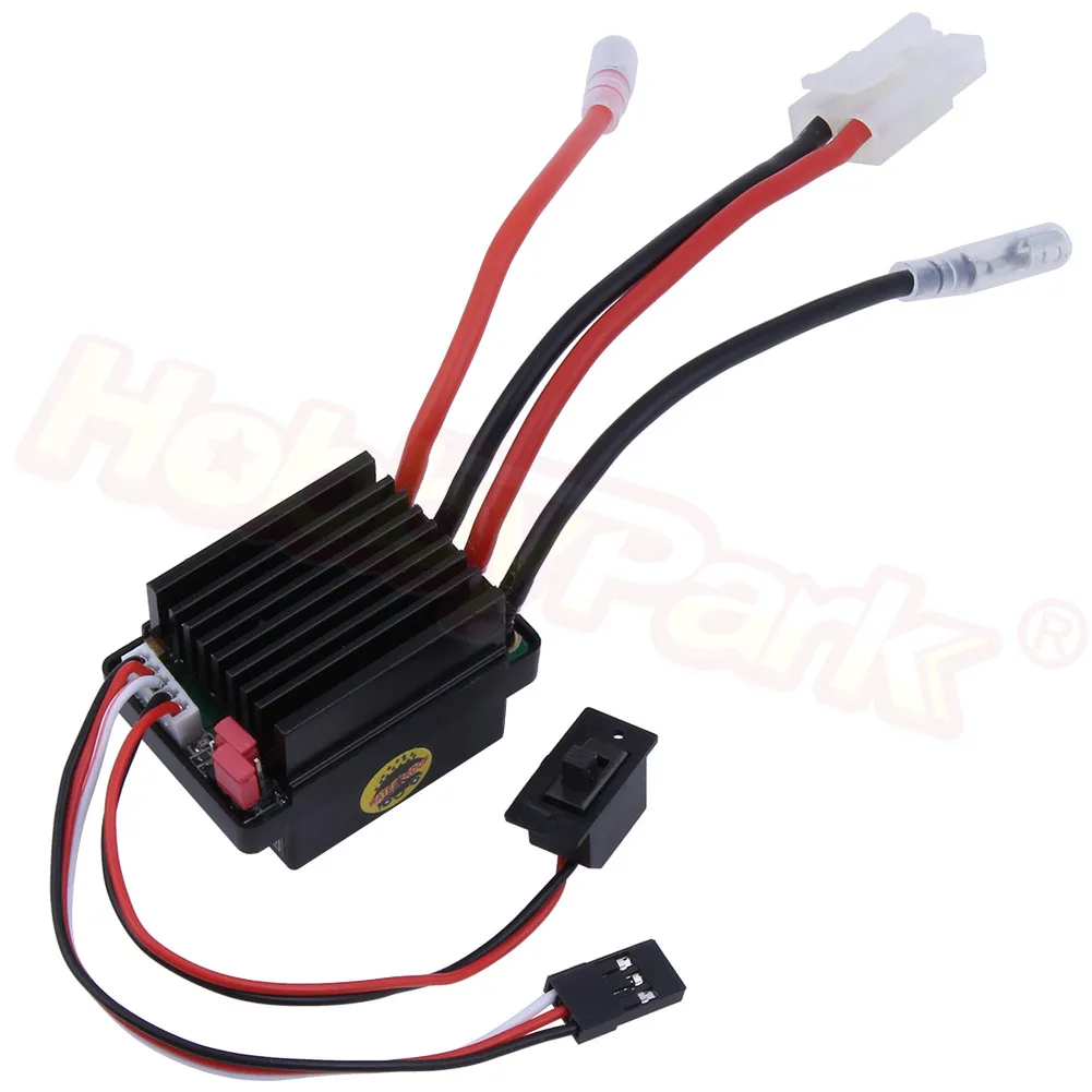 

RC Car ESC 320A Brushed for WPL Ural 1/16 RC Military Truck Car Crawler Parts C14 C24 B14 B24 B16 B36 Spare Parts