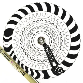 

Multifunctional Drawing Ruler Edc Creative Drawing Tool Magnetic Compass Ruler Learning Drawing Tool