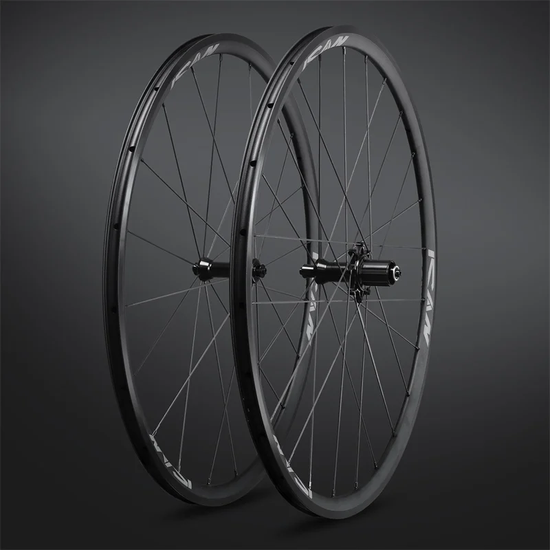 

Hot sale Aluminum wheel Alloy wheelset 700c road bike wheels 27mm max tire 700 x 25C