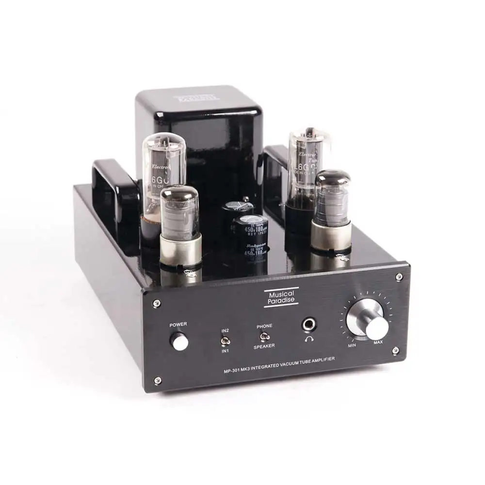 

MP-301 MK3 mini tube amplifier with headphone output (luxury) 6L6 + 6J8P
