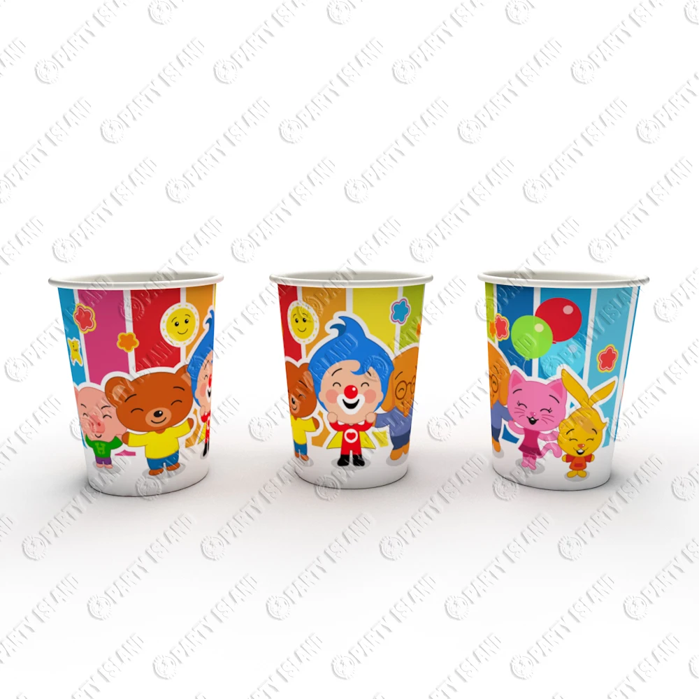Party Supplies Plim Plim Birthday Party Decoration Clown Baby Shower Cosplay Cake Topper Balloons