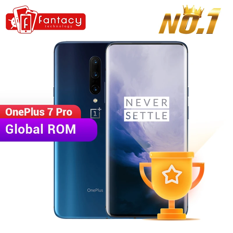OnePlus 7 Pro смартфон 8 ГБ 256 48 МП камера Snapdragon 855 6 67 дюймов жидкий AMOLED дисплей отпечаток