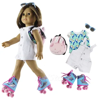 

1 Set Doll Clothes Outfit Clothes for 18 inch American Doll Many Style for Choice A13