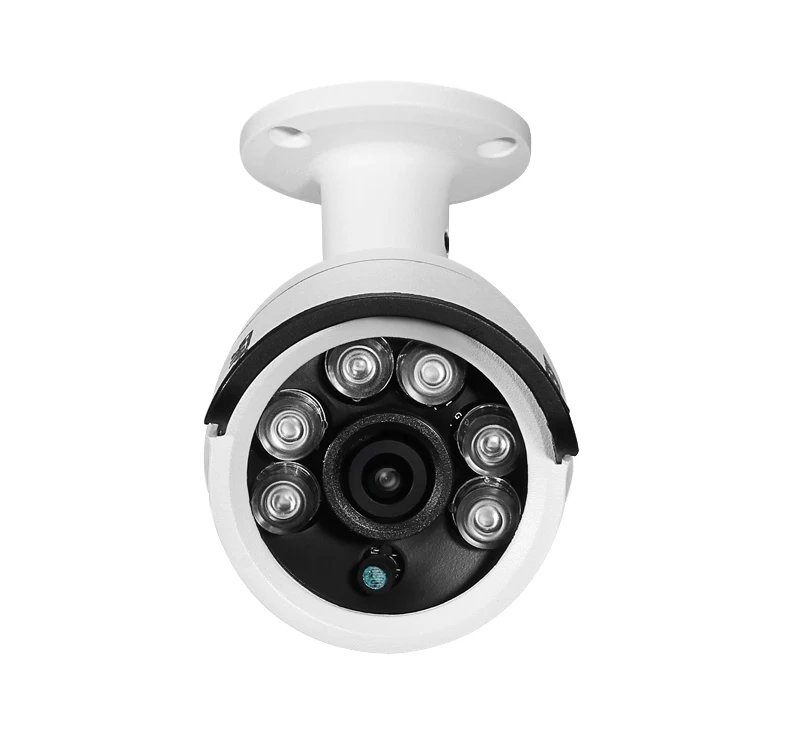 6 шт. Инфракрасные светодиоды XM Водонепроницаемый Металл 5MP/4MP/2MP Auido H.265+ IP66 25Fps POE ONVIF IP камеры видеонаблюдения