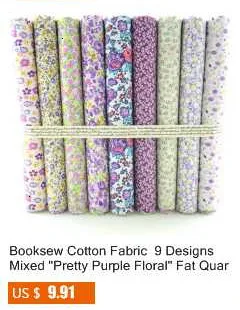 Booksew в африканском стиле Анкара Ткани в стиле пэчворк 2 шт./партия 40 х 50 см хлопковая прошитая Материал Tecido Tissu Tida ткани цветочный Tecido