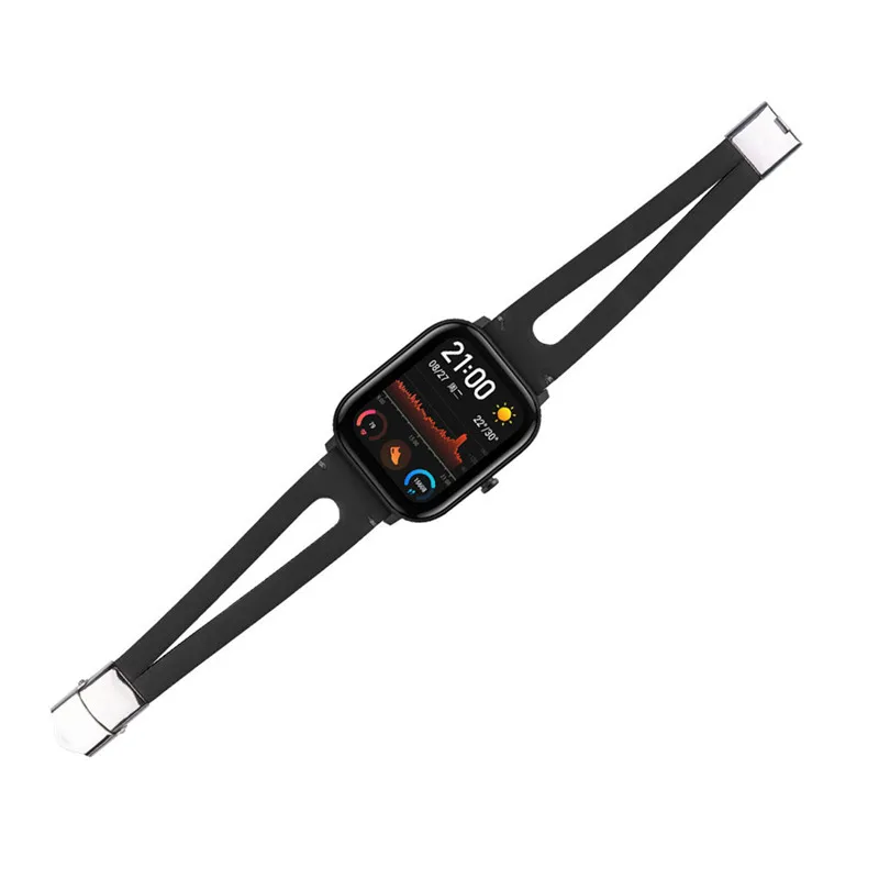 Замена ретро кожаный ремешок для Huami Amazfit GTS Смарт часы браслет