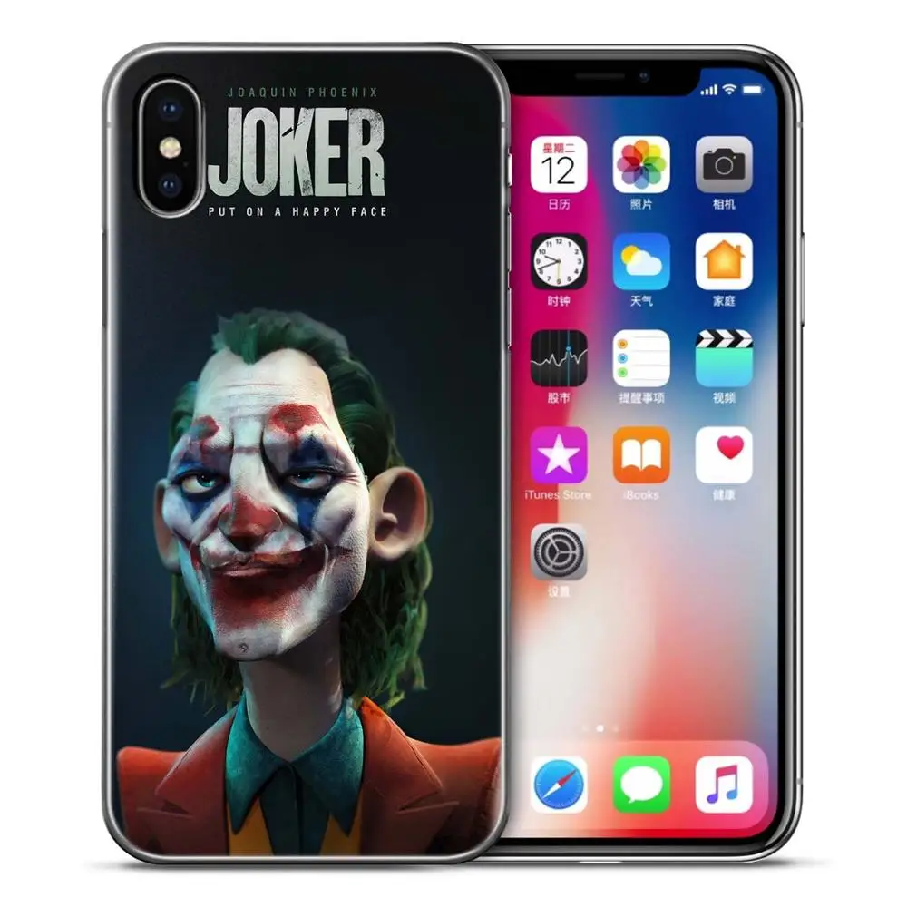 06 Для fundas iPhone 11 Pro Чехол Joker для iPhone X чехол для coque iPhone XR чехол 5 5S SE 6 7 8 Plus XS 11 Pro Max чехол - Цвет: 06