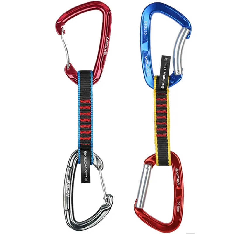 Equipment Carabiner Attachment Quickdraw Hanging Mountain Climbing Hiking