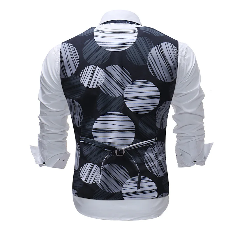 Стиль Мужская одежда повседневный мужской костюм жилет официальная одежда свадебный жилет