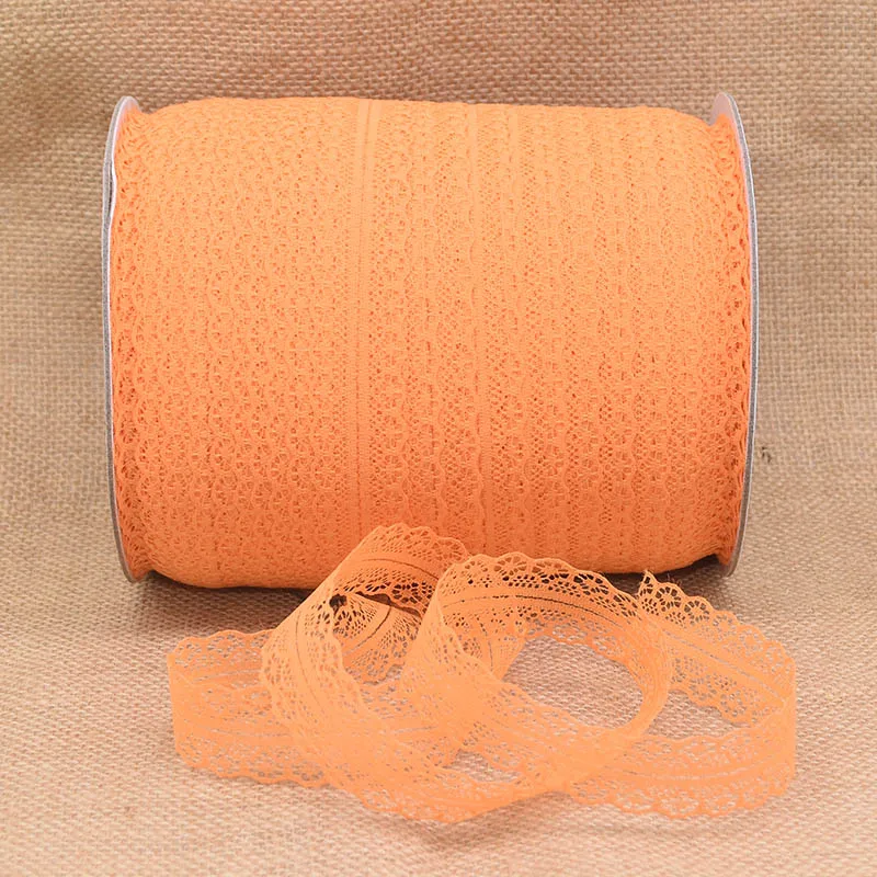 10M/Roll 100% Polyester Lace Trim Ribbon Christmas Festive Flower Wrapper Gift Box Supplies DIY Sewing Craft Party Decoration lace ribbon lace sewing accessories lace sewing supplies lace accessories lace garment accessories lace decoration clothing craft accessories