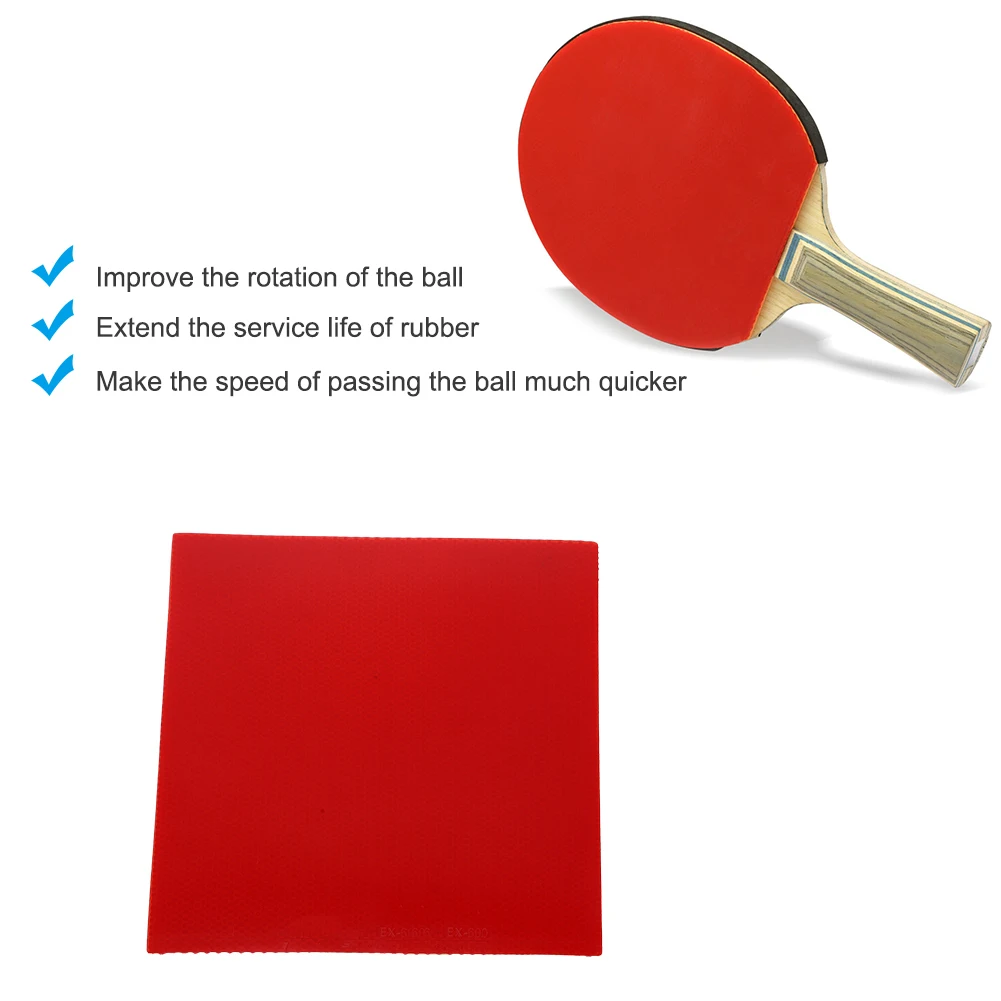 Table Tennis Racket Rubbers Pimples In Ping Pong Bat Cover Beginner