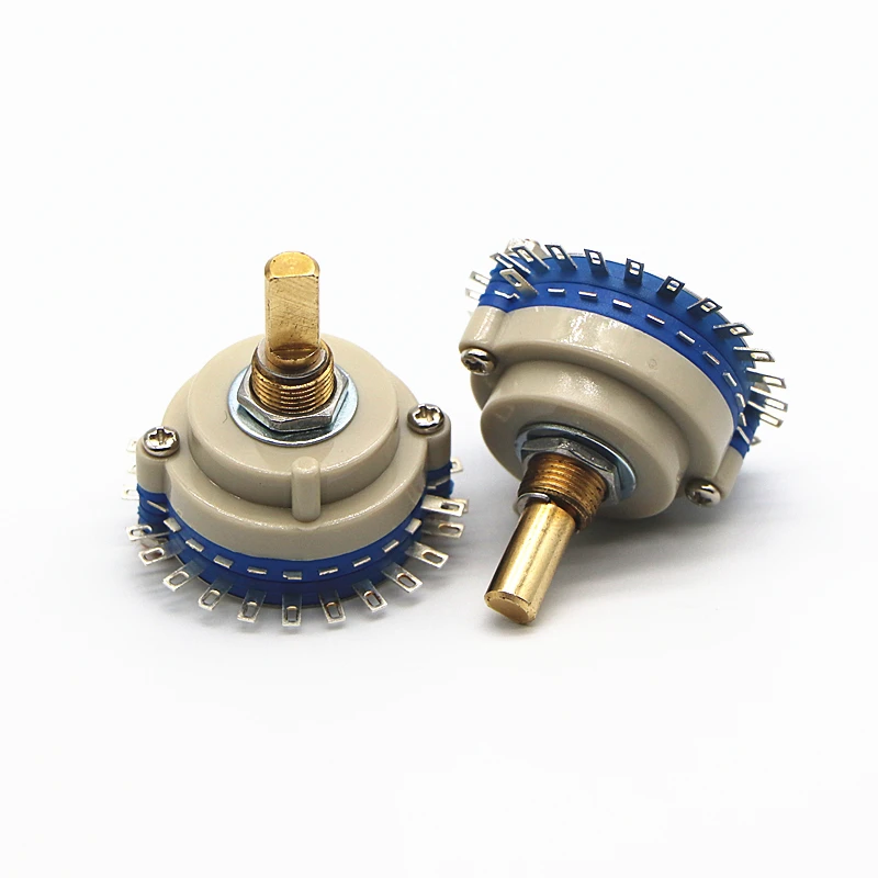 Versiegelt Rotary Waveband Schalter 1X24 1-Schicht 24-Getriebe Doppel-Reihe Gemeinsame Pin 1PC
