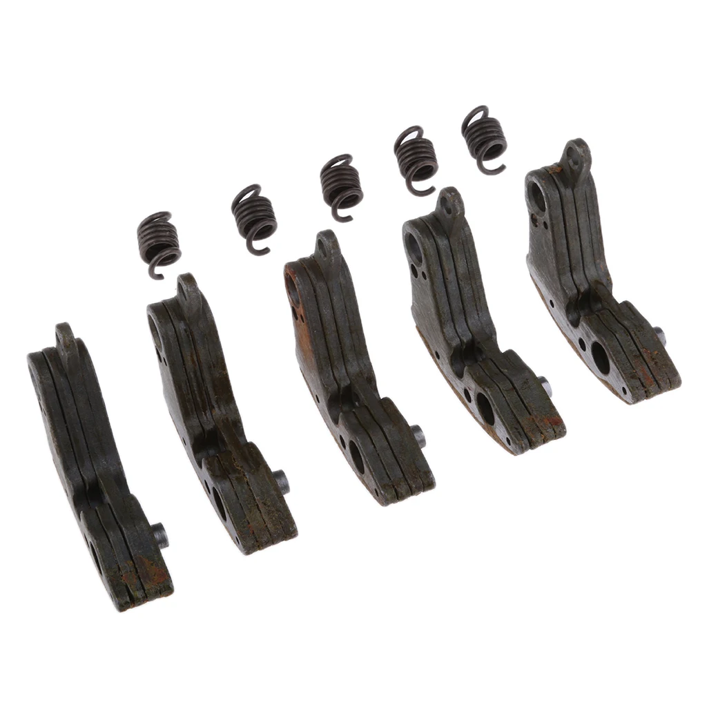 5Pcs Aluminum Pocket Bike Mini Dirt Springs Durable Clutch Pad Universal Fits for CFmoto 500CC CF500 Engine ATV UTV Quad Bike