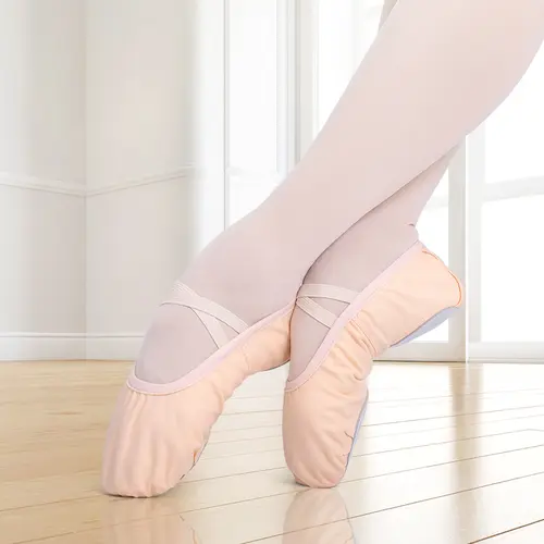Girls Ballet Shoes for Woman Ballerina Shoes Ballet Flats Women Canvas Soft Sole Dance Slippers Children Practise Dance Shoes - Image 2