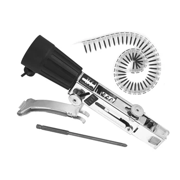 

Automatic Chain Nail Gun Adapter Power Drill Attachment With Screws Woodworking Tool Auto Feed Screwdriver Chain Nail Adapter