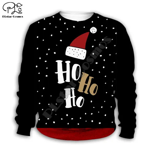 Kids sweatshirts Детские толстовки с капюшоном с объемным принтом из мультфильма «веселое Рождество», костюмы Санта-Клауса, kawaii, толстовки на молнии, одежда для мальчиков и девочек - Цвет: Kids sweatshirts