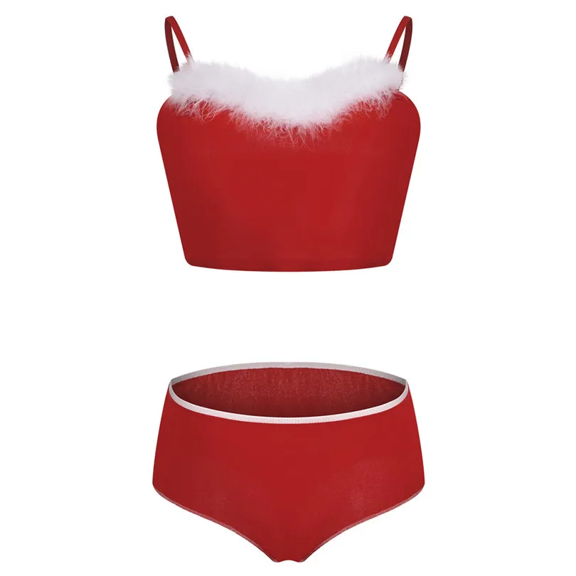 Christmas Sexy Underwear Women Lingerie Sexy Nightdress Nightgown Sleepwear Underwear Set Soutien Gorge Sexy Erotique 30NOV51