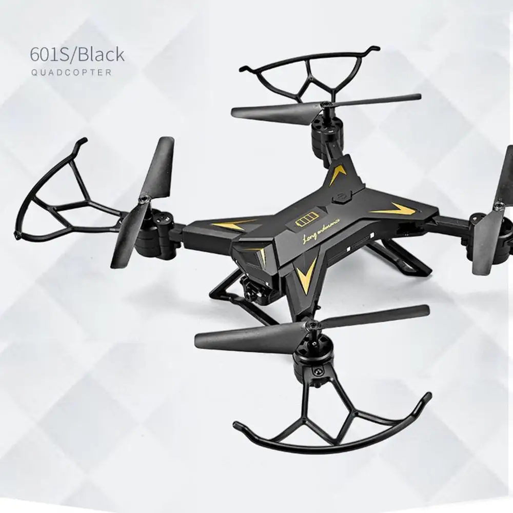 0.3MP KY601S Full HD 1080P 4 канала, Длительное Действие, Складная рукоятка Квадрокоптер с дистанционным управлением Дрон с камерой WI-FI своевременная передача - Color: 0.3MP