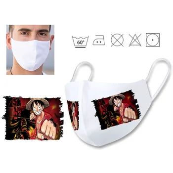 

LUFFY reusable hygienic mask ONEPIECE challenging double layer