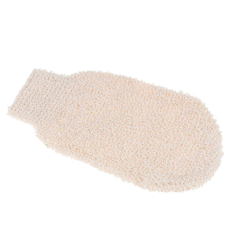 1 шт. очищающее полотенце губки банные перчатки отшелушивающая кожа моющее полотенце для пены массаж спины душ скруббер конопли