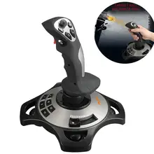 Игровой джойстик Flight Joy Stick PC PXN-2113 USB интерфейс компьютерная игра джойстик с вибрацией аналоговый контроллер