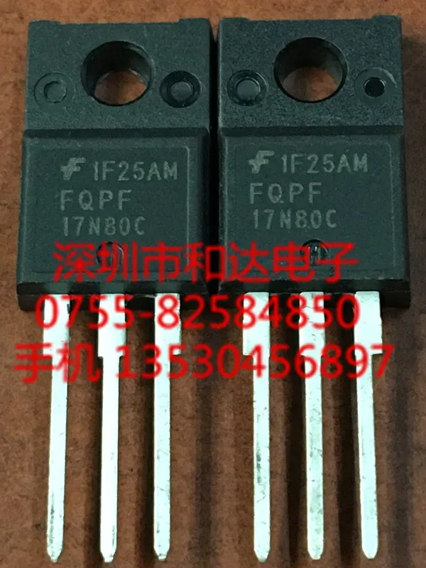 5 шт. FQPF17N80C TO-220F