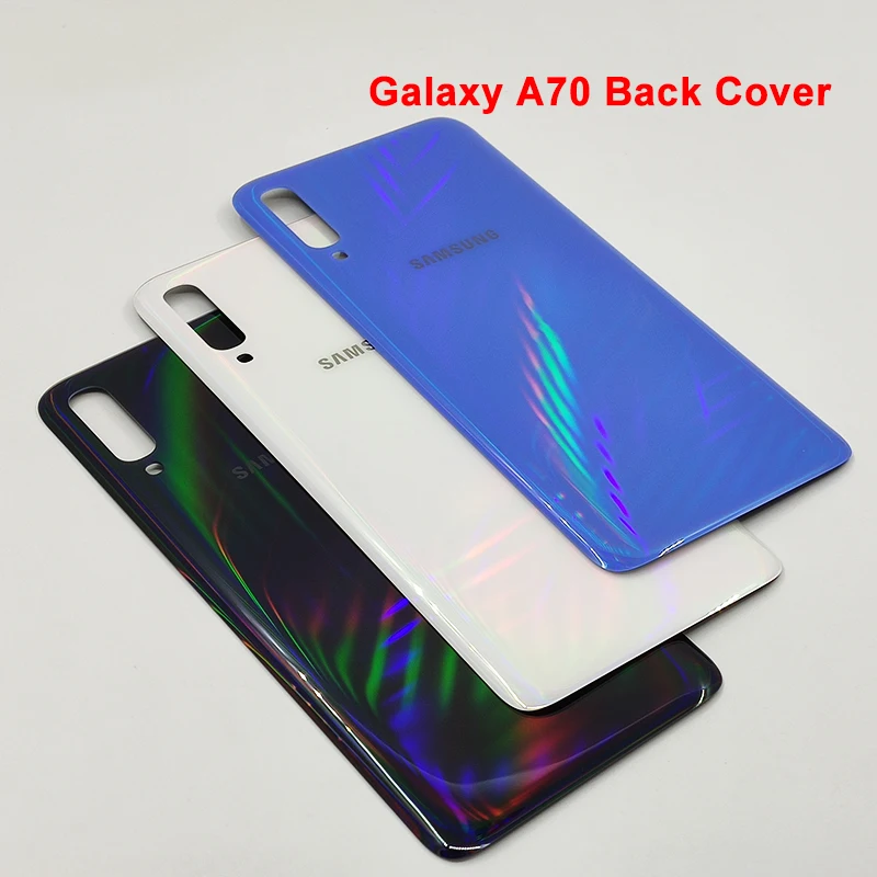 Чехол на заднюю панель A70 для samsung Galaxy A70 SM-A705F, задняя крышка на батарейку, задняя крышка на корпус, запасная крышка для Galaxy A70 A705 A705F