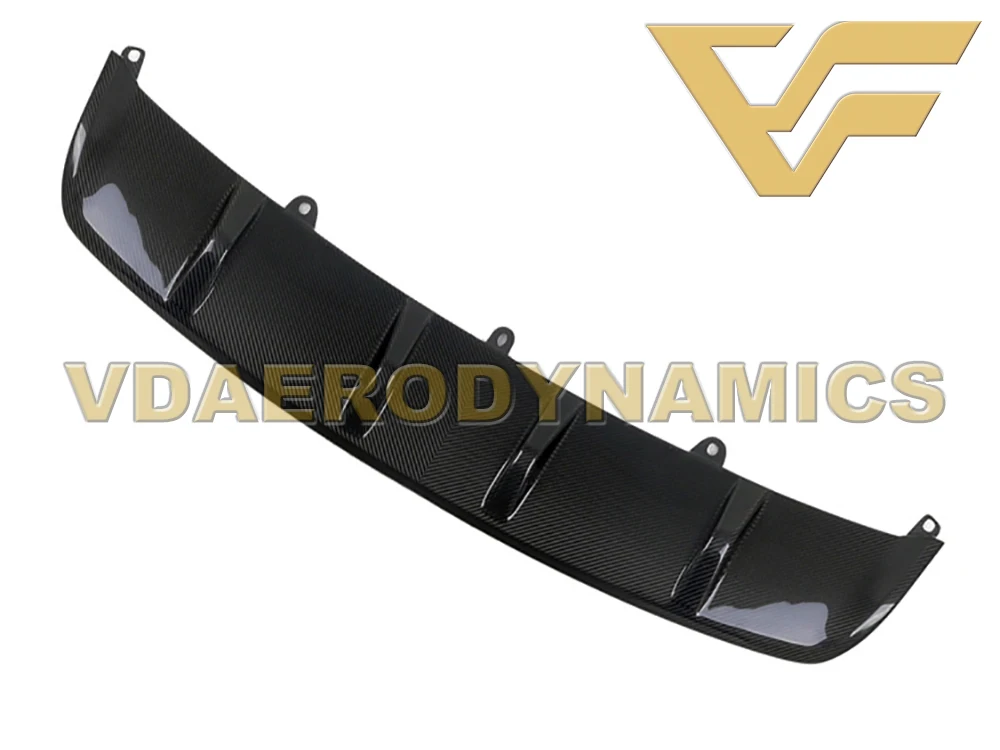 Подходит для 14-18 Porsche Macan VAD-OEM из углеродного волокна для губ задний диффузор для губ Бампер Комплект для тела
