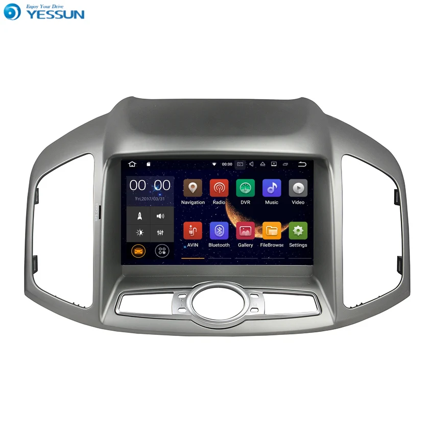Автомобильный мультимедийный DVD-плеер YESSUN для Chevrolet Captiva Sport Android с GPS-навигацией