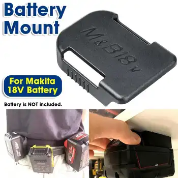 

Battery Mounts Storage Shelf Rack Stand Holder Slots Perfect For Makita 18V Lithium-ion Battery