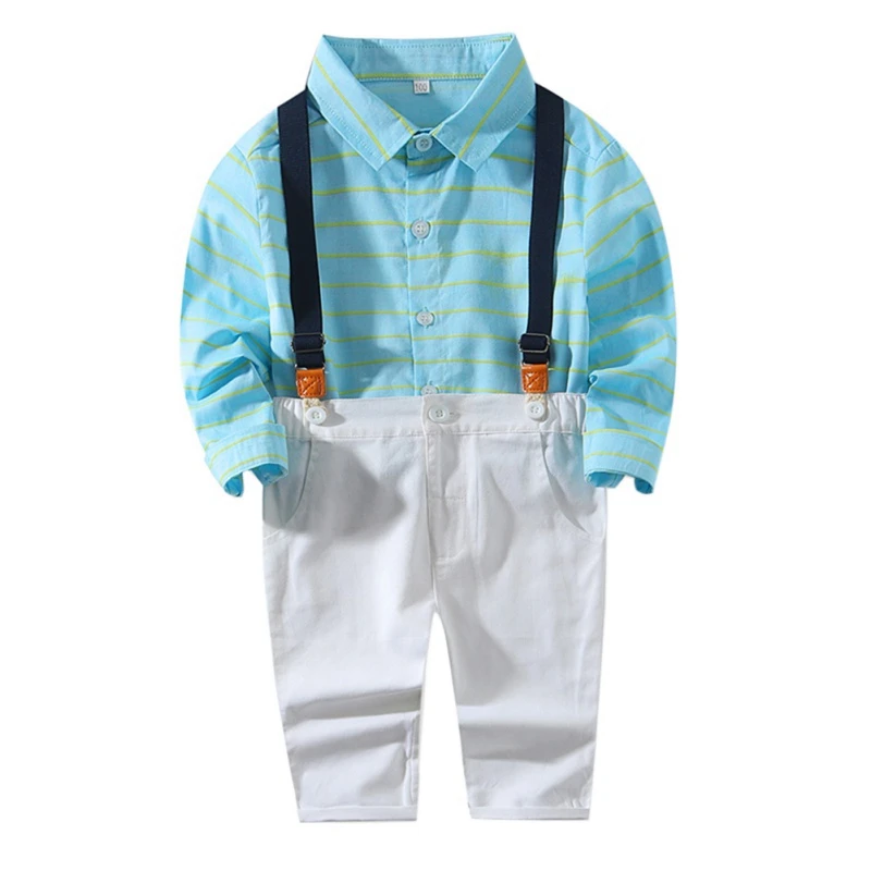 

Baby Boys Gentleman Clothes Sets 2020 Summer Wedding Party Birthday Newborn Infant Boy Clothes Tops+Shorts 2Pcs Kids Outfits