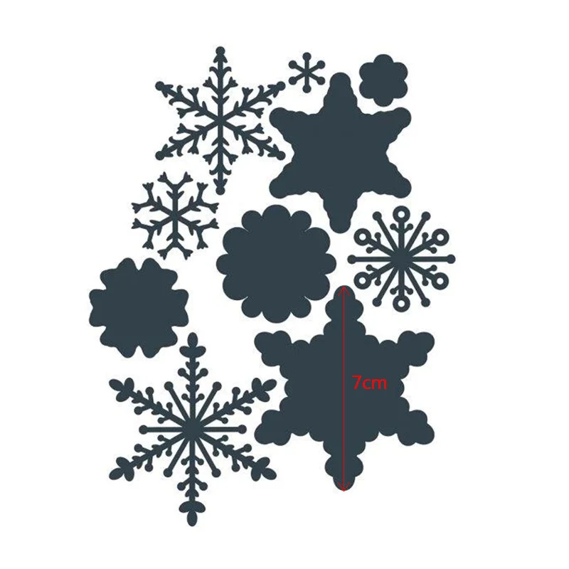 Металлические Вырубные формы, рождественские украшения, зимние Вырубные формы для поделок, открытки для скрапбукинга, Декор, ремесла, прессформы, новинка