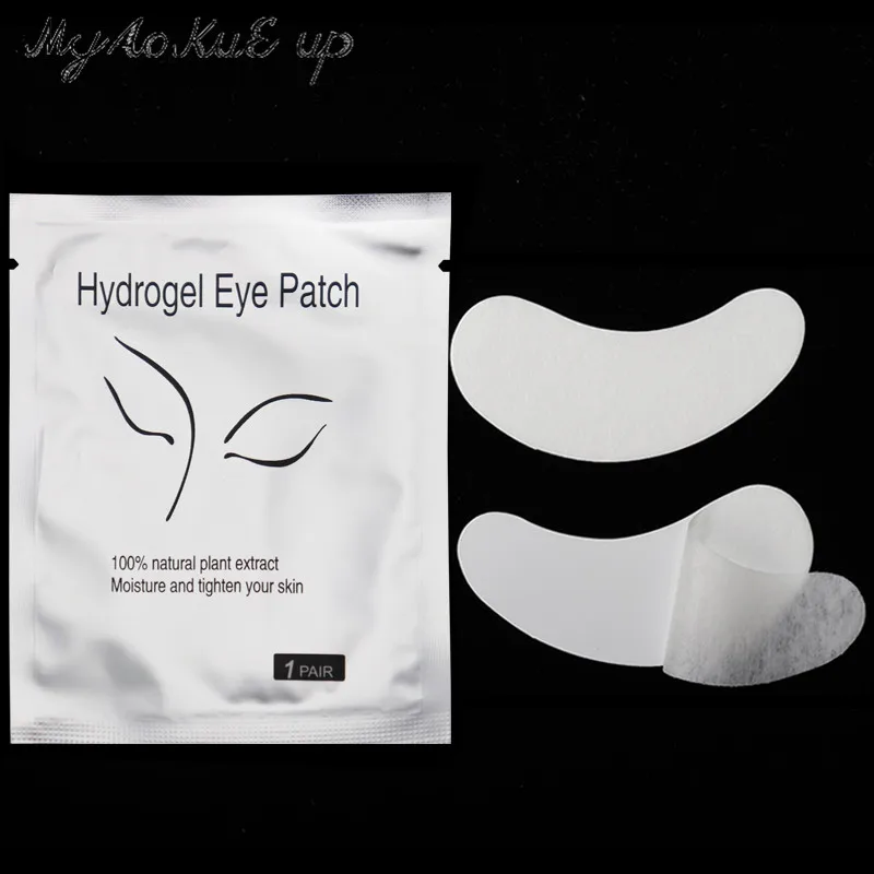 50pairs Neue Wimpern Papier Patches Unter Augen Pads Lash Papier Patch Auge Tipps Aufkleber Wraps Wimpern Verlängerung Make-Up-Tools – Detail 8